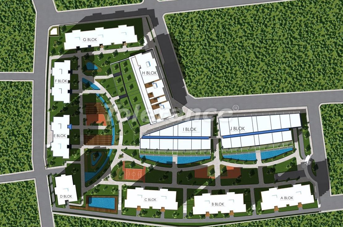 Appartement du développeur еn Küçükçekmece, Istanbul piscine - acheter un bien immobilier en Turquie - 23241