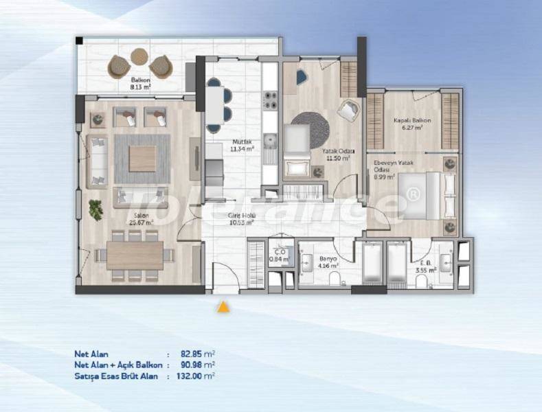 Apartment from the developer in Kucukcekmece, İstanbul pool - buy realty in Turkey - 27711