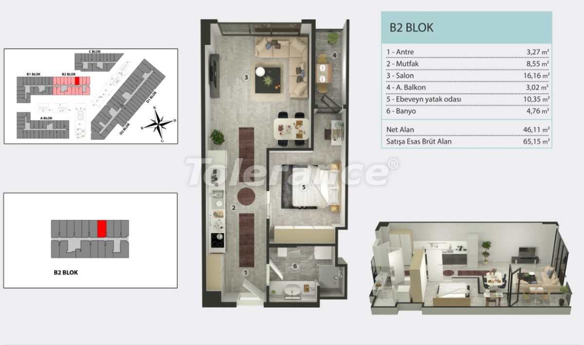 Apartment from the developer in Kucukcekmece, İstanbul installment - buy realty in Turkey - 36259