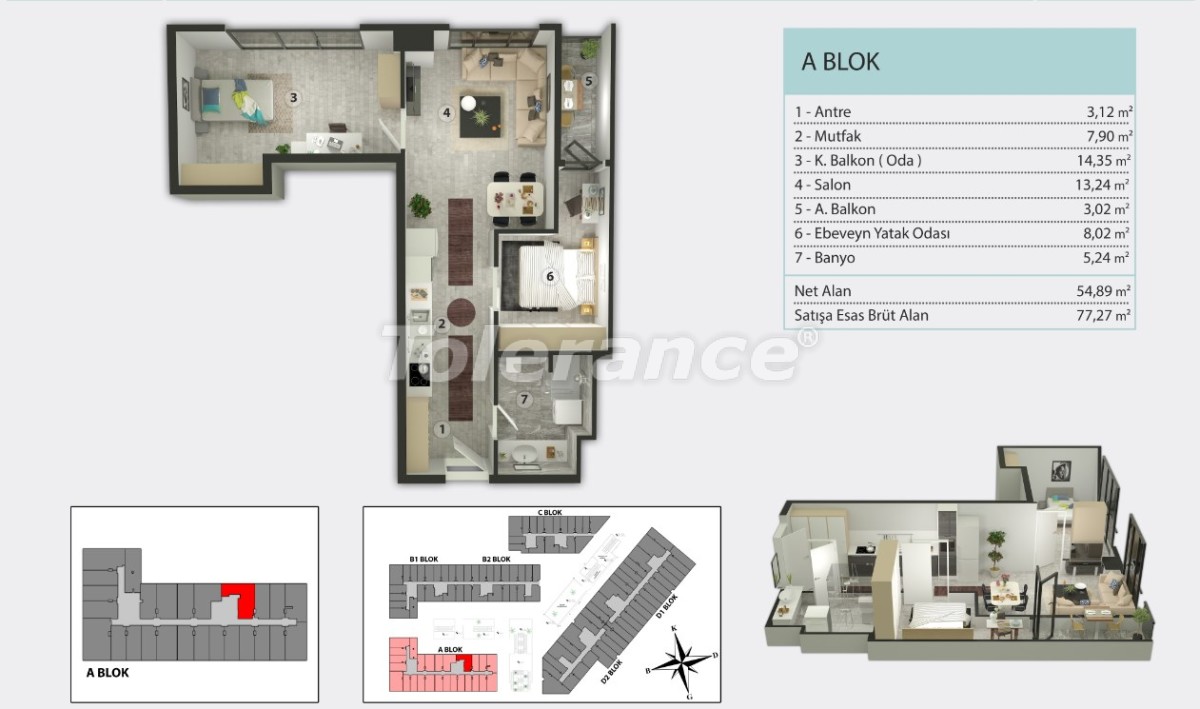 Apartment from the developer in Kucukcekmece, İstanbul installment - buy realty in Turkey - 36261