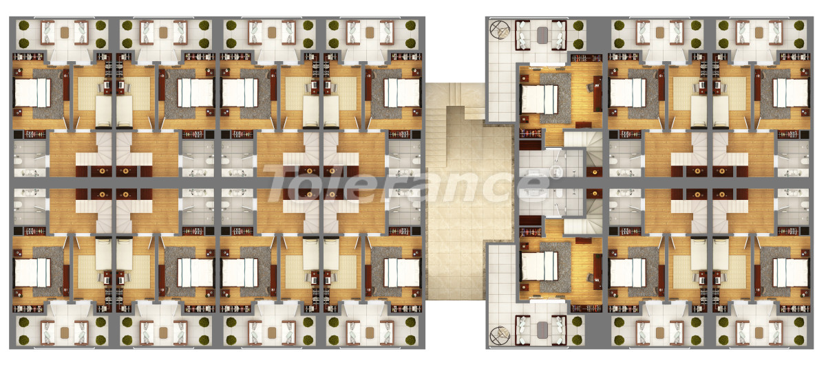 Apartment vom entwickler in Kundu, Antalya pool - immobilien in der Türkei kaufen - 14893