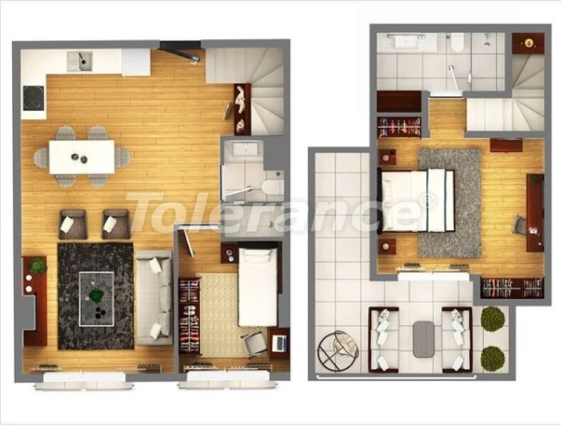 آپارتمان از سازنده که در کوندو, آنتالیا - خرید ملک در ترکیه - 64840