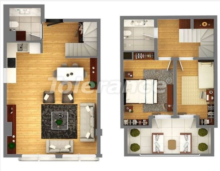 آپارتمان از سازنده که در کوندو, آنتالیا - خرید ملک در ترکیه - 64841
