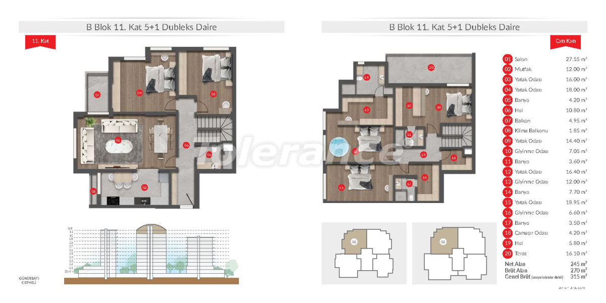 Apartment from the developer in Lara, Antalya with pool with installment - buy realty in Turkey - 135619