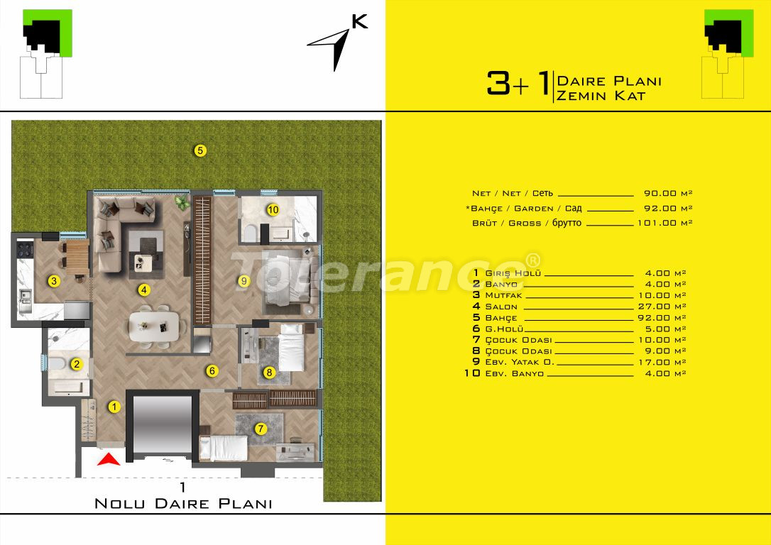 Appartement van de ontwikkelaar in Lara, Antalya zwembad afbetaling - onroerend goed kopen in Turkije - 136150