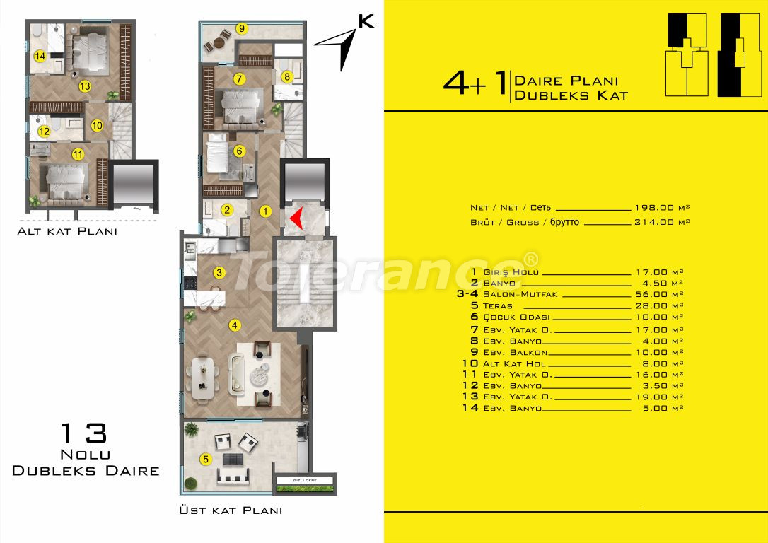 Appartement van de ontwikkelaar in Lara, Antalya zwembad afbetaling - onroerend goed kopen in Turkije - 136151