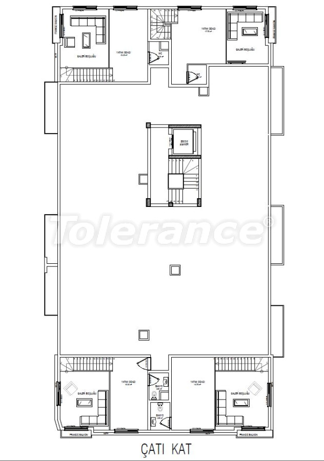 Apartment vom entwickler in Lara, Antalya ratenzahlung - immobilien in der Türkei kaufen - 70653