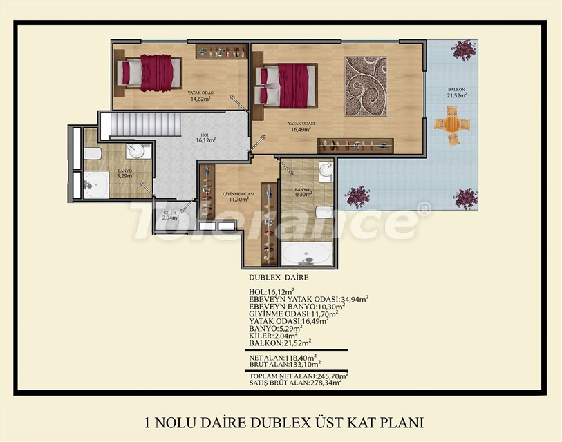 Apartment vom entwickler in Mahmutlar, Alanya meeresblick pool - immobilien in der Türkei kaufen - 14917
