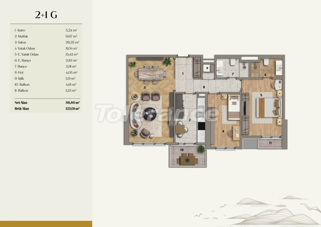 Apartment vom entwickler in Maltepe, Istanbul meeresblick ratenzahlung - immobilien in der Türkei kaufen - 129831