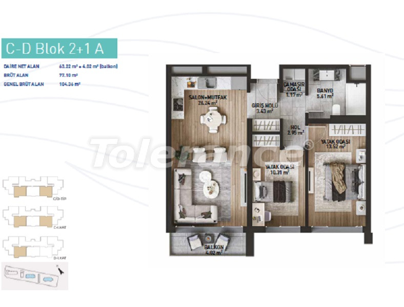 Apartment vom entwickler in Maltepe, Istanbul meeresblick pool ratenzahlung - immobilien in der Türkei kaufen - 65713