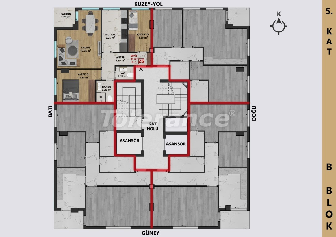 Appartement du développeur еn Muratpaşa, Antalya versement - acheter un bien immobilier en Turquie - 110079