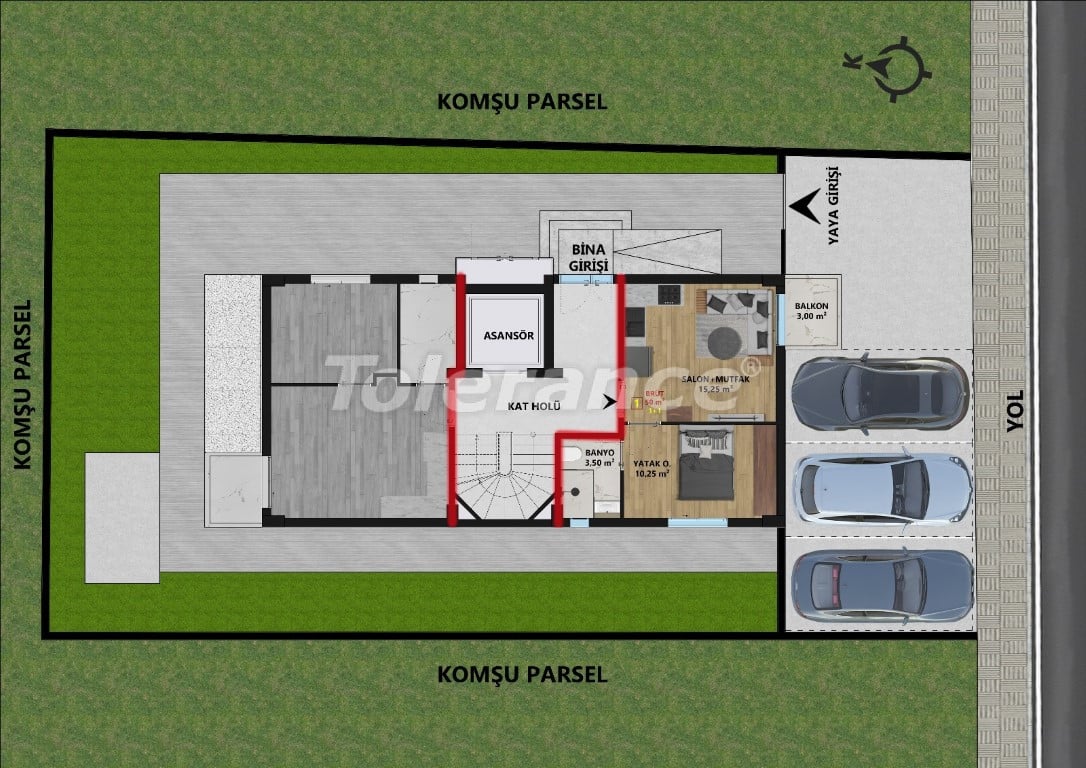 Appartement van de ontwikkelaar in Muratpaşa, Antalya - onroerend goed kopen in Turkije - 116577