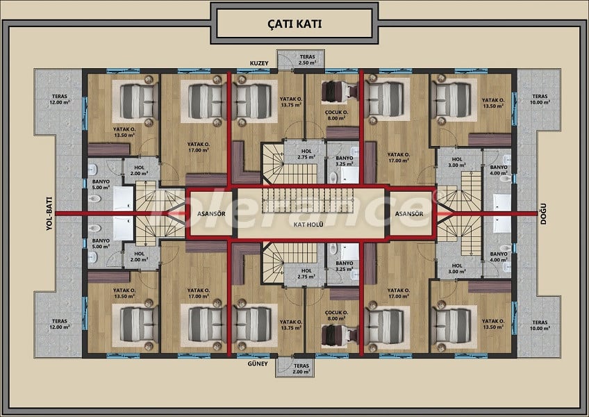 Apartment in Muratpaşa, Antalya - buy realty in Turkey - 124523