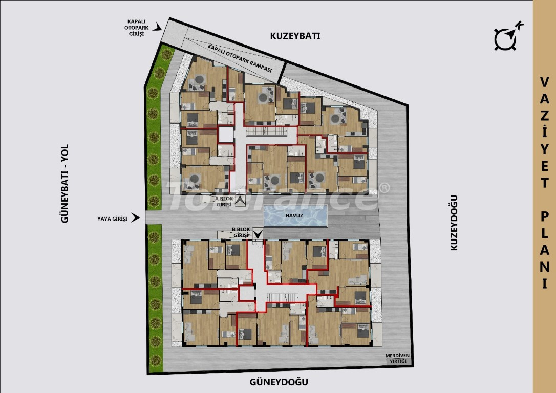 Apartment from the developer in Muratpaşa, Antalya with pool with installment - buy realty in Turkey - 132183