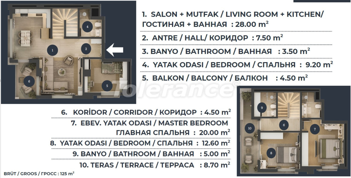 Appartement van de ontwikkelaar in Muratpaşa, Antalya zwembad afbetaling - onroerend goed kopen in Turkije - 139122