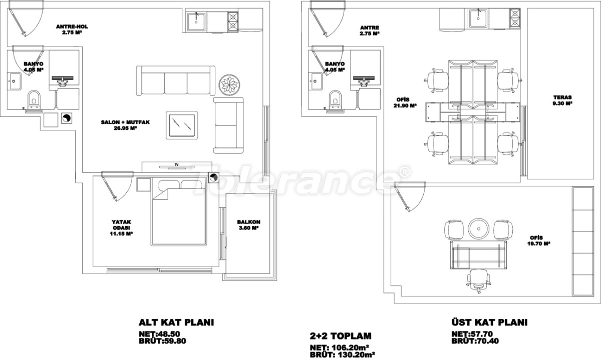Appartement van de ontwikkelaar in Muratpaşa, Antalya afbetaling - onroerend goed kopen in Turkije - 140540