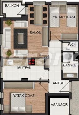 Apartment from developer in Muratpaşa, Antalya - buy realty in Turkey - 15672
