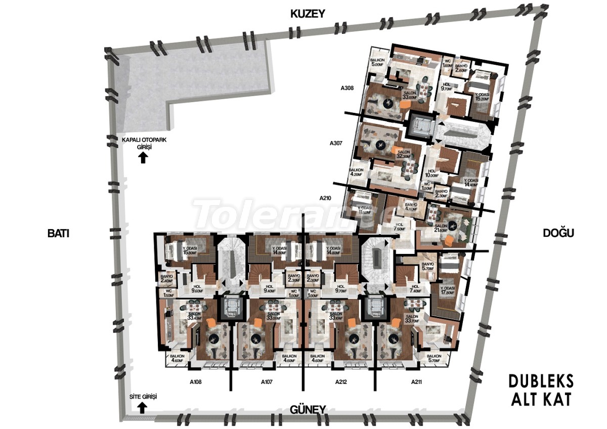 Apartment vom entwickler in Muratpaşa, Antalya - immobilien in der Türkei kaufen - 51782