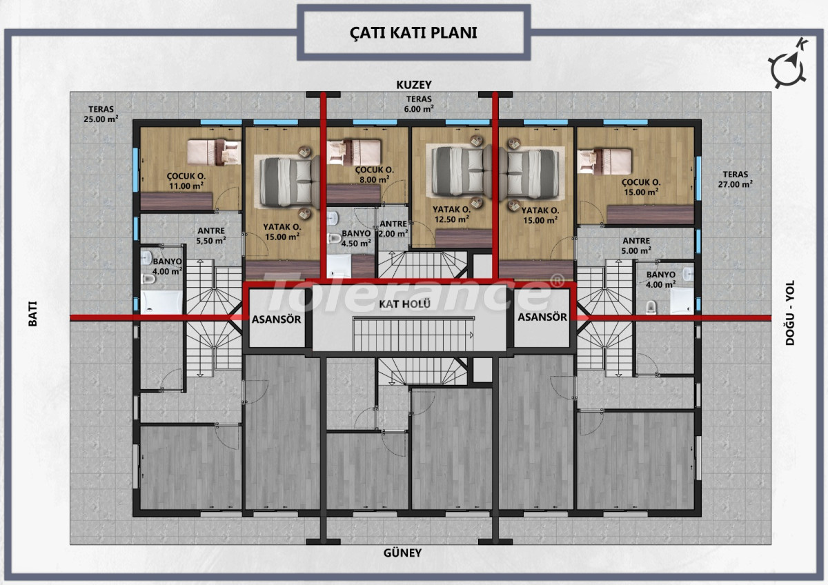 Apartment vom entwickler in Muratpaşa, Antalya - immobilien in der Türkei kaufen - 66227