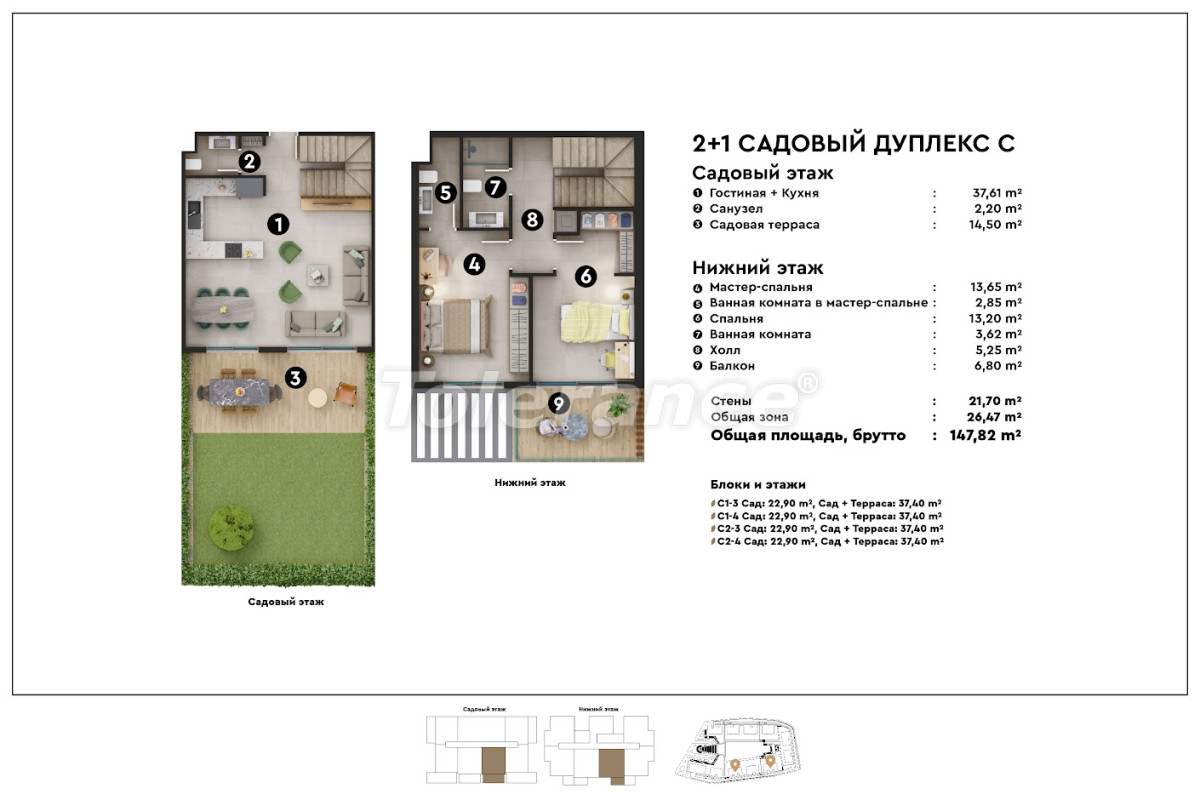 Apartment vom entwickler in Oba, Alanya pool ratenzahlung - immobilien in der Türkei kaufen - 83671