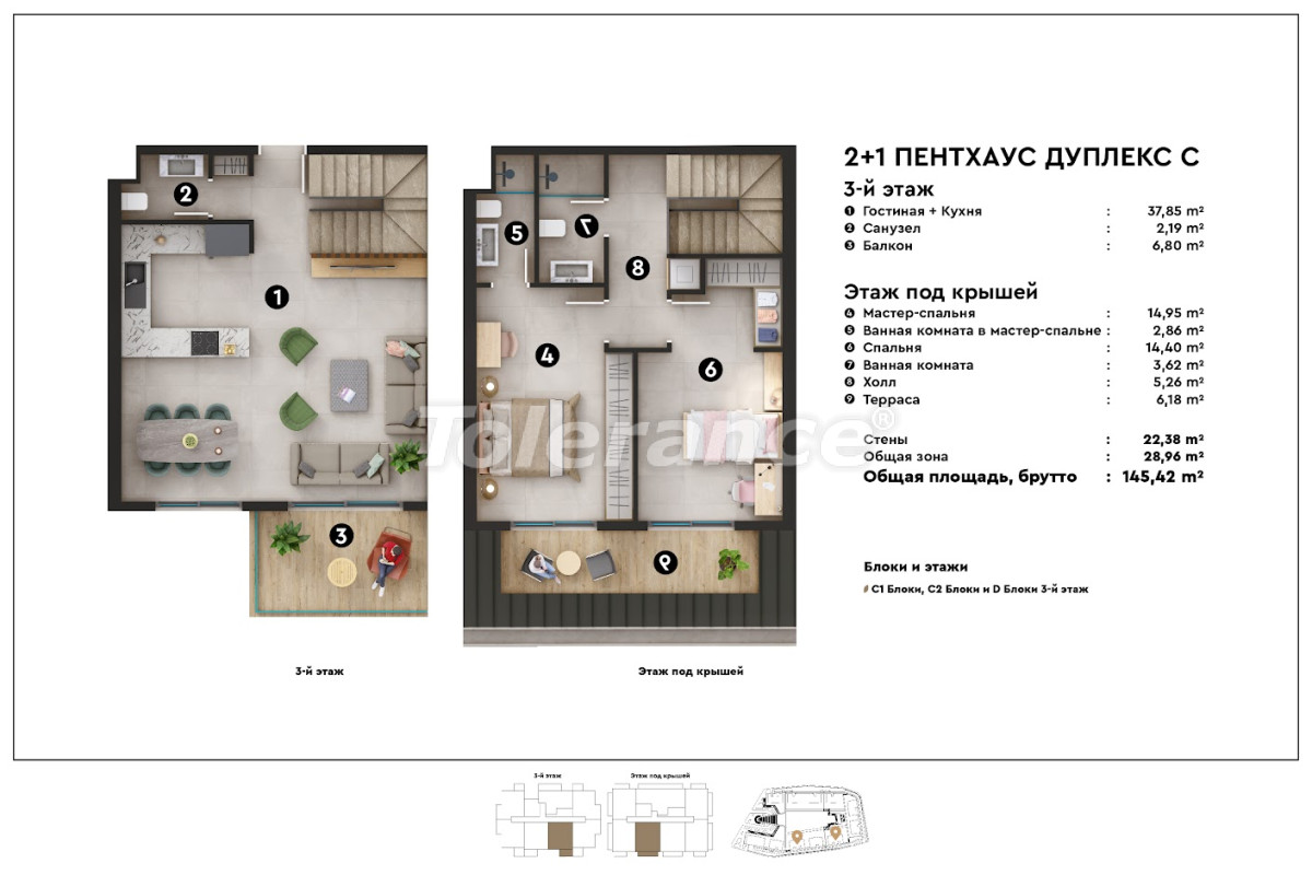 Apartment vom entwickler in Oba, Alanya pool ratenzahlung - immobilien in der Türkei kaufen - 83674