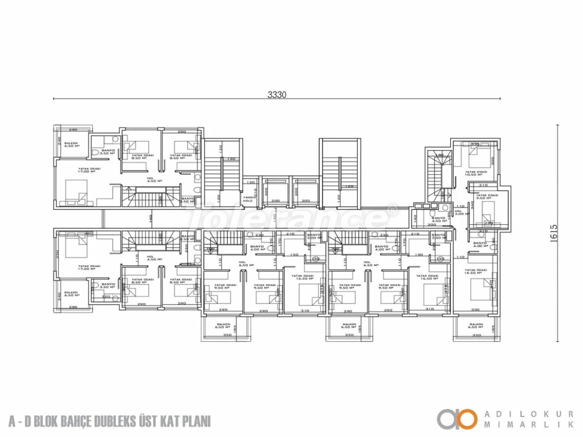 Apartment vom entwickler in Okurcalar, Alanya meeresblick pool ratenzahlung - immobilien in der Türkei kaufen - 61679