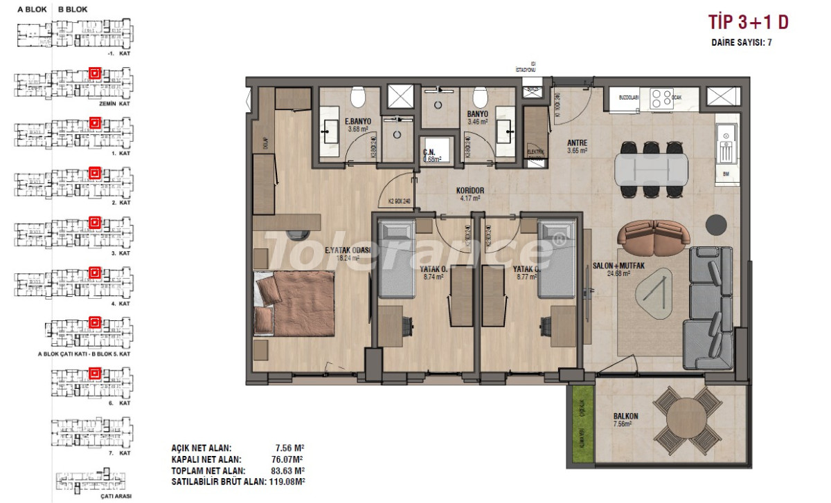 Apartment from the developer in Sancaktepe, İstanbul with pool with installment - buy realty in Turkey - 133049