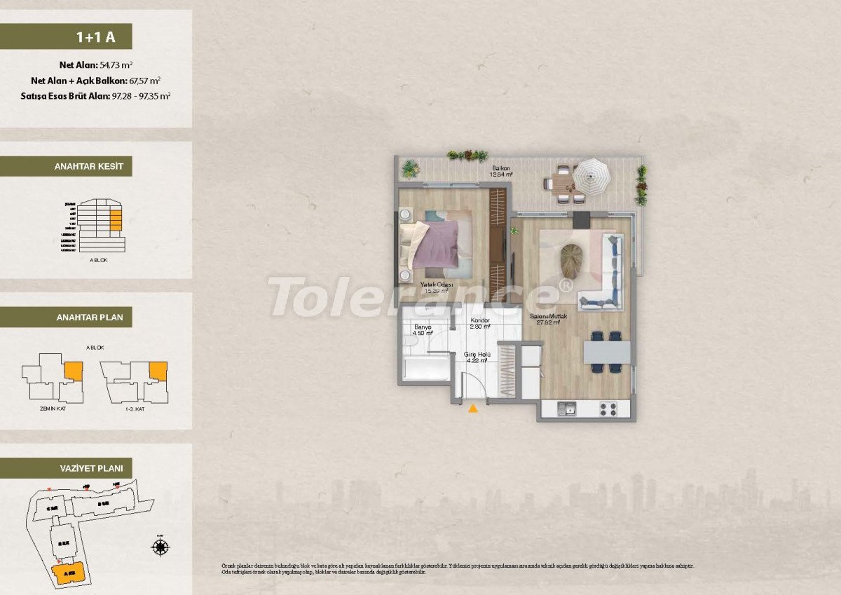 Apartment vom entwickler in Şişli, Istanbul pool ratenzahlung - immobilien in der Türkei kaufen - 116895