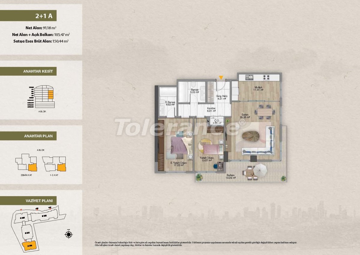 Apartment vom entwickler in Şişli, Istanbul pool ratenzahlung - immobilien in der Türkei kaufen - 116898