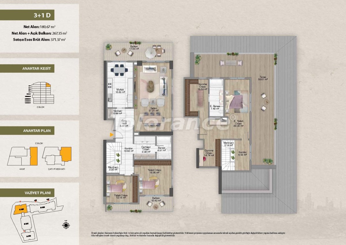 Apartment vom entwickler in Şişli, Istanbul pool ratenzahlung - immobilien in der Türkei kaufen - 116903