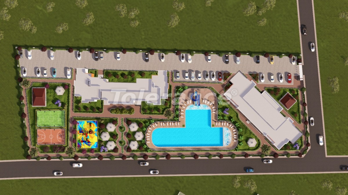 Appartement du développeur еn Tece, Mersin vue sur la mer piscine versement - acheter un bien immobilier en Turquie - 50845