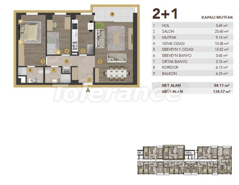 Appartement du développeur еn Topkapı, Istanbul piscine versement - acheter un bien immobilier en Turquie - 132768