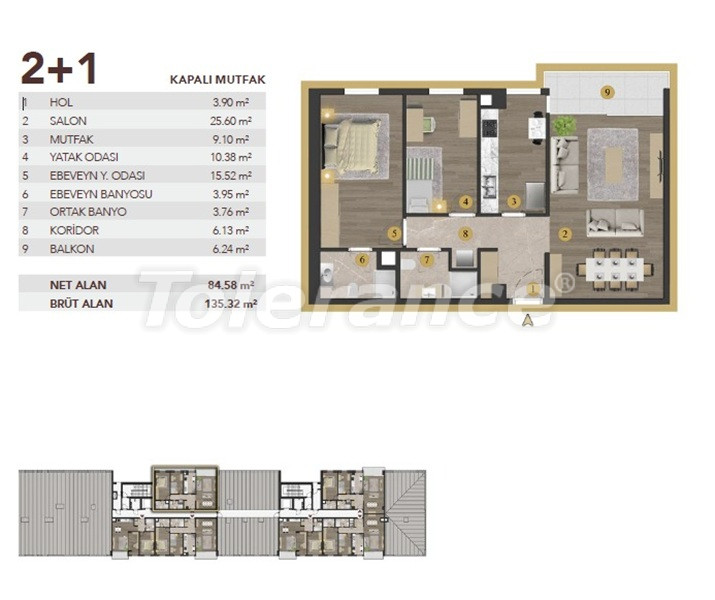 Appartement du développeur еn Topkapı, Istanbul piscine versement - acheter un bien immobilier en Turquie - 132770
