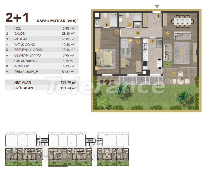 Appartement du développeur еn Topkapı, Istanbul piscine versement - acheter un bien immobilier en Turquie - 132771