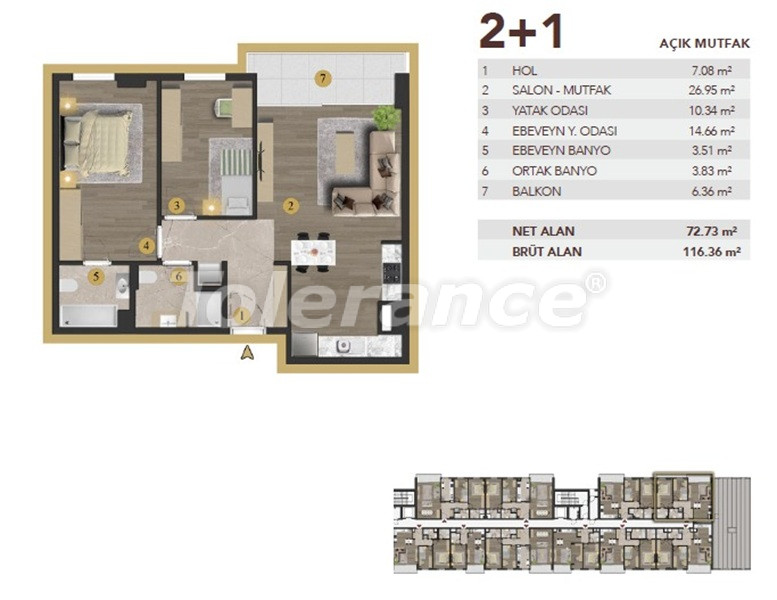 Appartement du développeur еn Topkapı, Istanbul piscine versement - acheter un bien immobilier en Turquie - 132774
