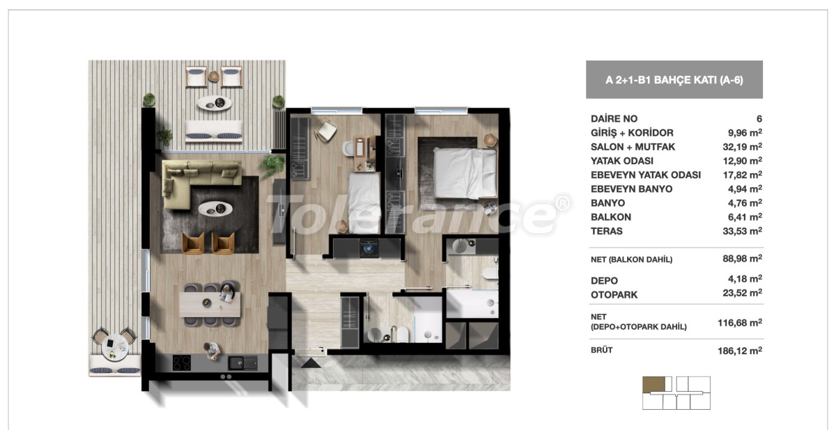 آپارتمان از سازنده که در توپکاپی, استانبول استخر اقساط - خرید ملک در ترکیه - 133308