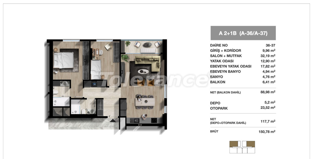 آپارتمان از سازنده که در توپکاپی, استانبول استخر اقساط - خرید ملک در ترکیه - 133309