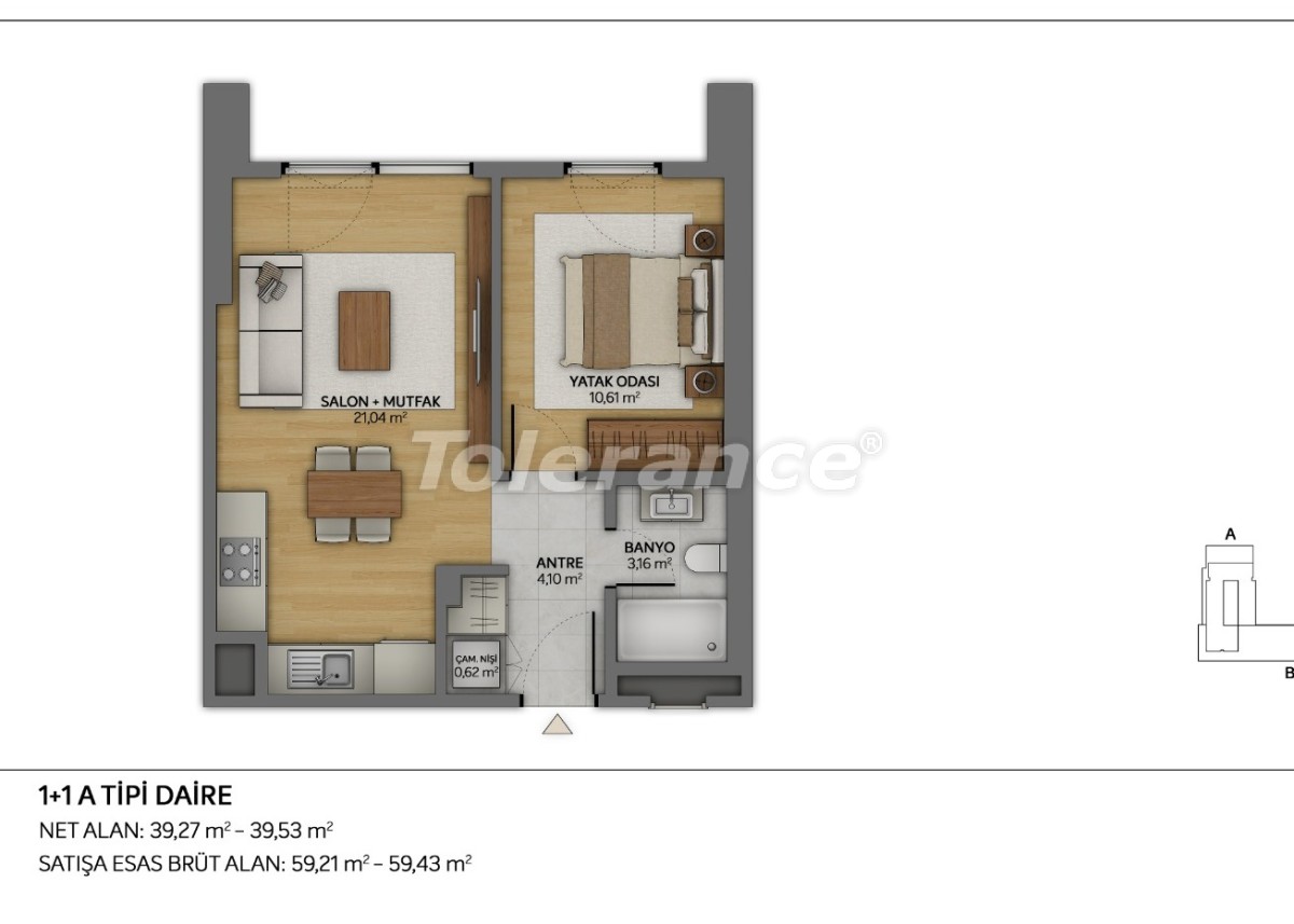 Apartment from the developer in Topkapı, İstanbul with pool - buy realty in Turkey - 35877