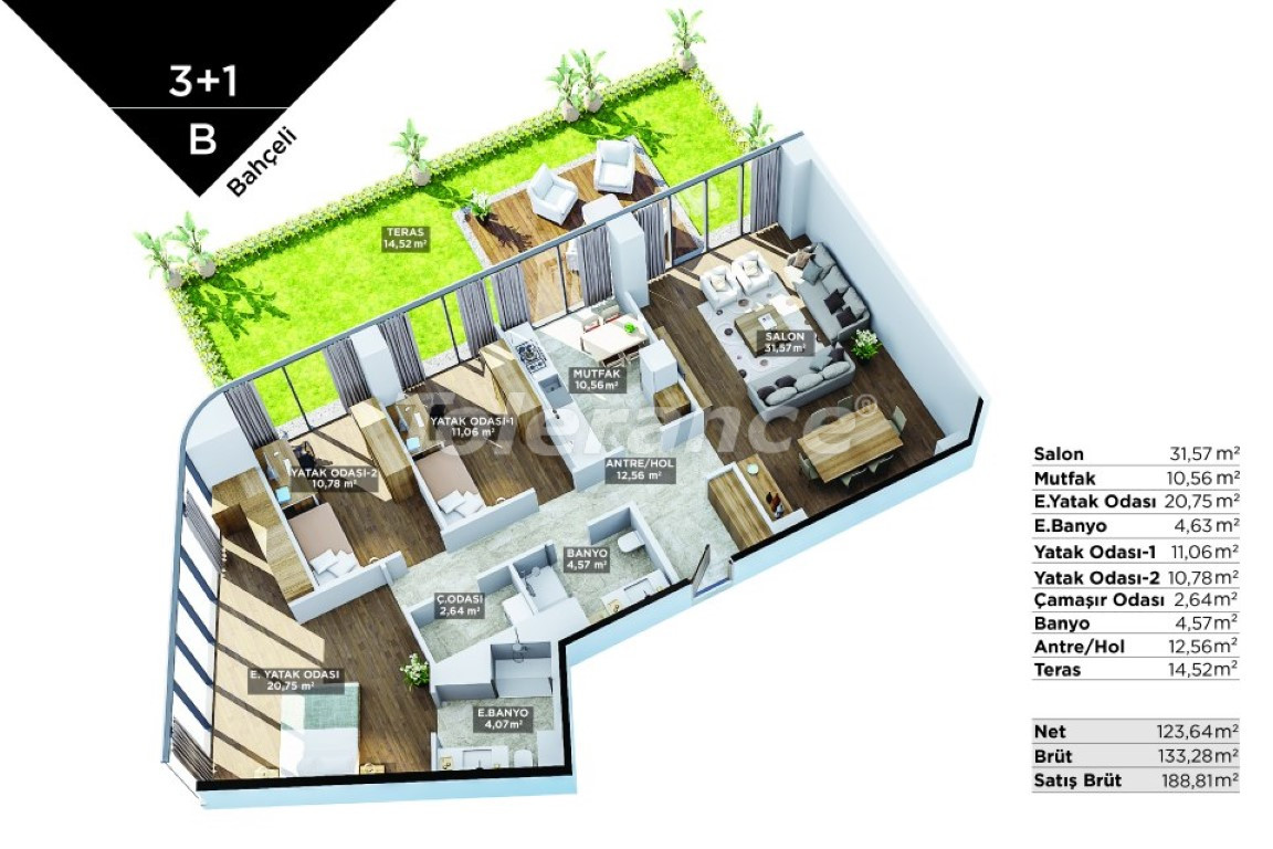 Apartment from the developer in Umraniye, İstanbul - 130657 Apartment from the developer in Umraniye, İstanbul - buy realty in Turkey - 130657