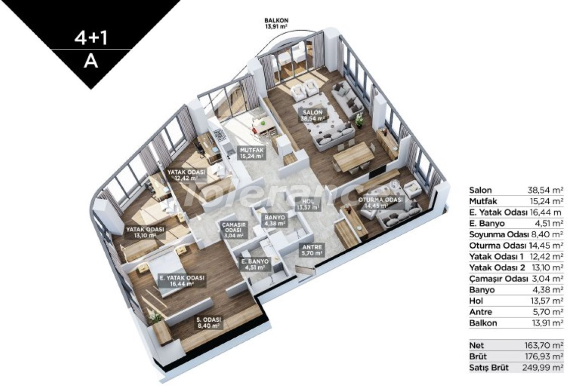 Apartment from the developer in Umraniye, İstanbul - 130663 Apartment from the developer in Umraniye, İstanbul - buy realty in Turkey - 130663