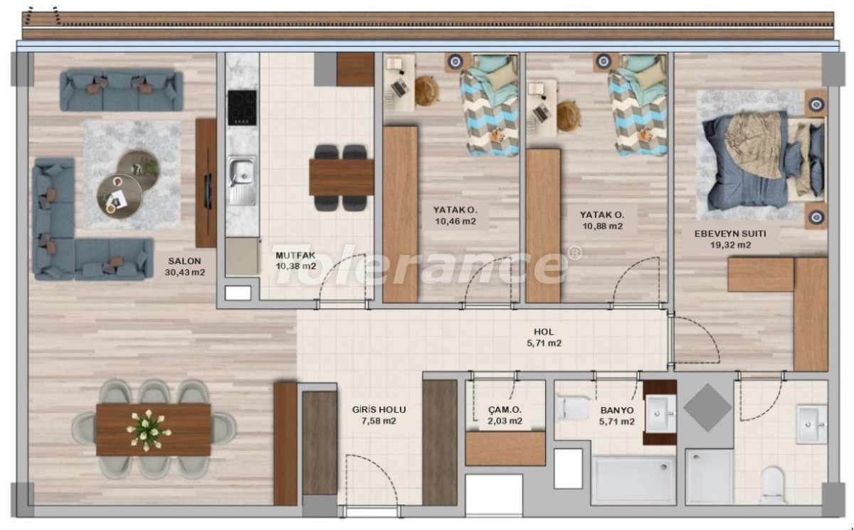Apartment vom entwickler in Umraniye, Istanbul pool ratenzahlung - immobilien in der Türkei kaufen - 131183