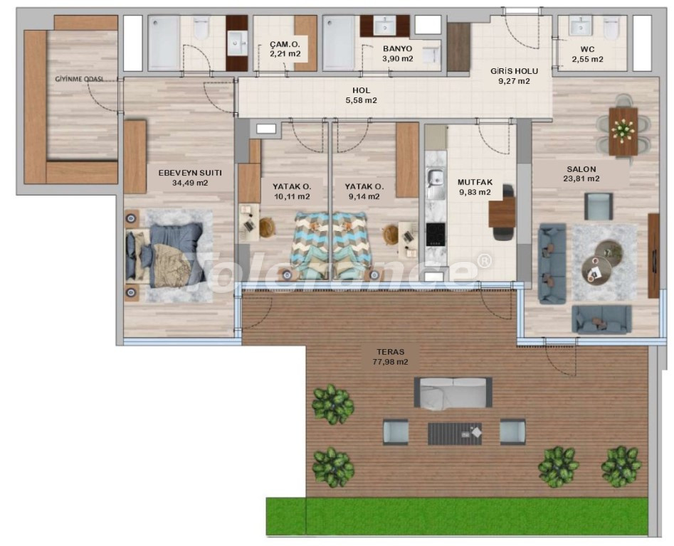 Apartment vom entwickler in Umraniye, Istanbul pool ratenzahlung - immobilien in der Türkei kaufen - 131184