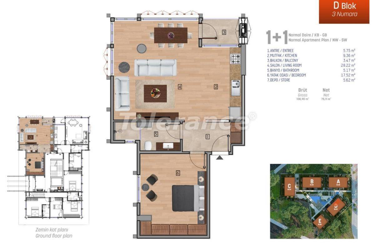 Apartment in Üsküdar, İstanbul sea view pool - buy realty in Turkey - 27249