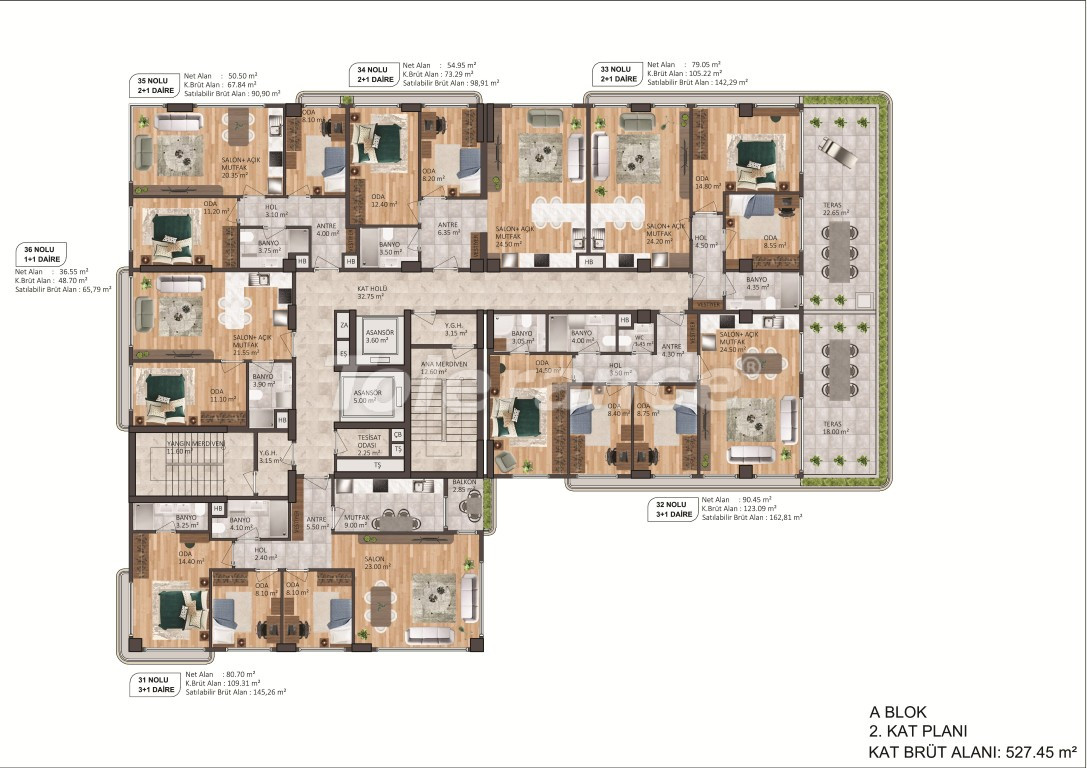 Appartement du développeur еn Üsküdar, Istanbul piscine versement - acheter un bien immobilier en Turquie - 132708