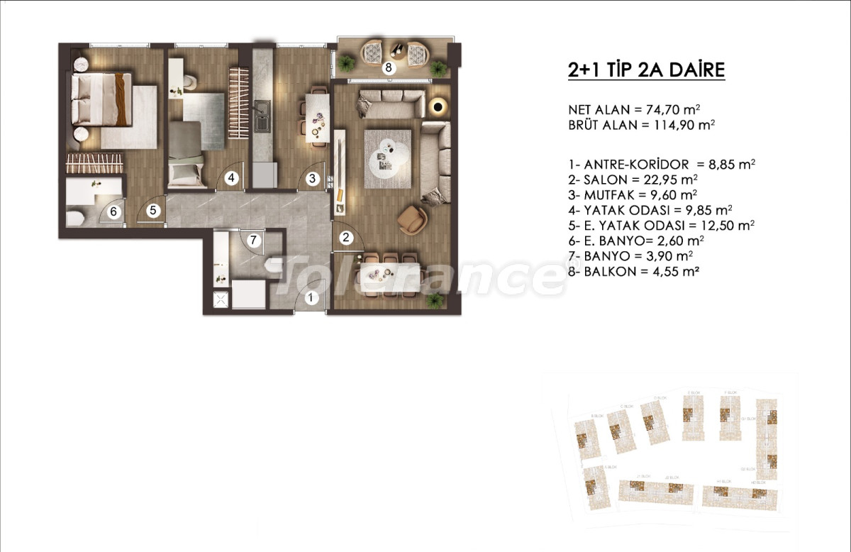 Appartement van de ontwikkelaar in Zeytinburnu, Istanboel zwembad afbetaling - onroerend goed kopen in Turkije - 130560