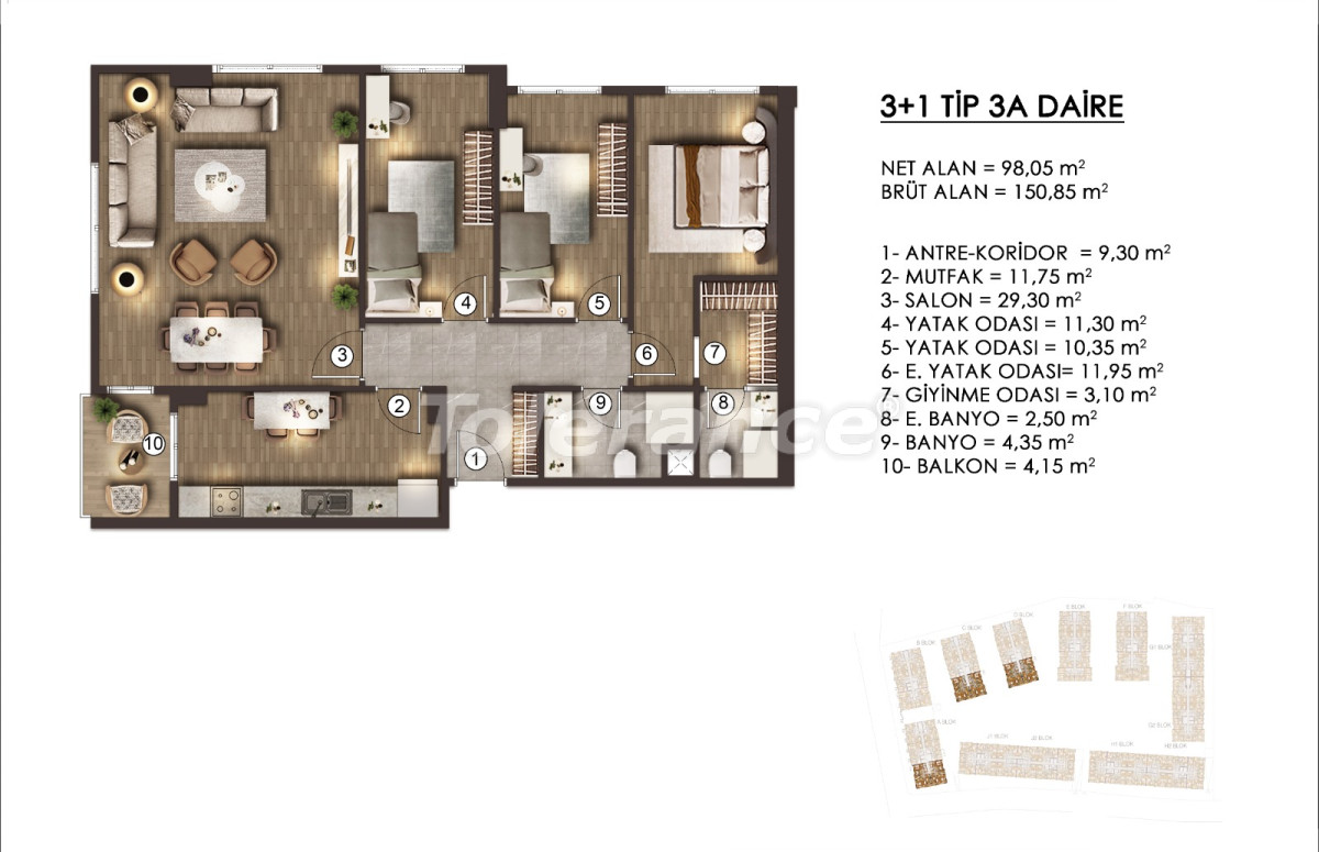 Appartement van de ontwikkelaar in Zeytinburnu, Istanboel zwembad afbetaling - onroerend goed kopen in Turkije - 130565