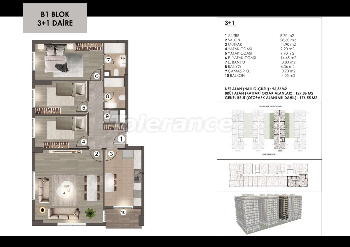 Appartement van de ontwikkelaar in Zeytinburnu, Istanboel zwembad afbetaling - onroerend goed kopen in Turkije - 130968