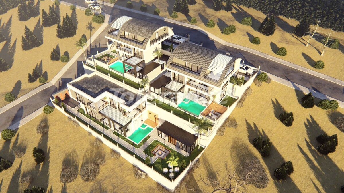 Villa from the developer in City of Alanya, Alanya with installment - buy realty in Turkey - 63697