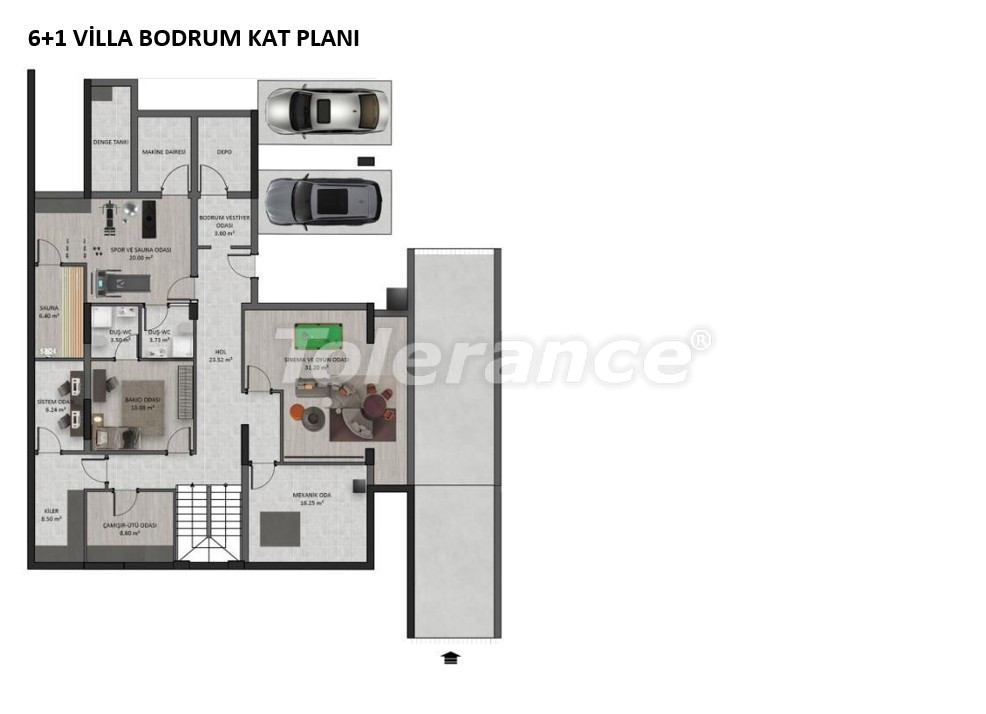 فلل من المتعهد في:في ألتينطاس, أنطاليا مسبح تقسيط - شراء عقار في تركيا - 135987