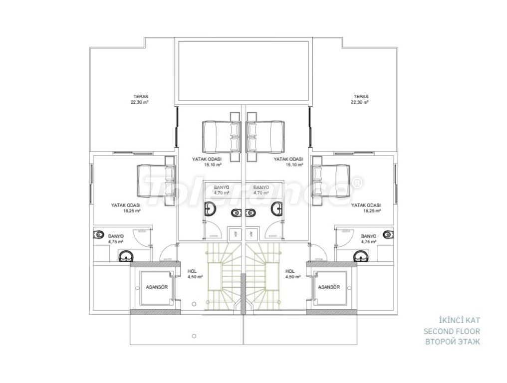Villa from the developer in center, Belek with pool with installment - buy realty in Turkey - 129551